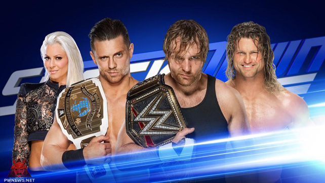 WWE Smackdown Live 16.08.2016 (русская версия от 545TV)