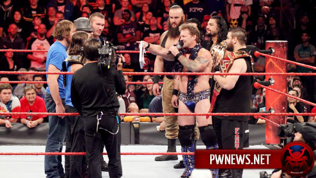 WWE вырезали речь Криса Джерико во время финального сегмента на RAW
