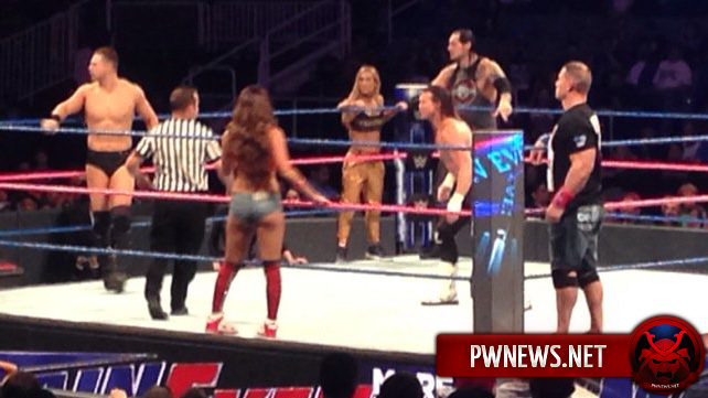 Джон Сина и Никки Белла выступали в команде после выхода SmackDown из эфира (видео)