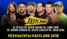 Результаты WWE Fastlane 2018