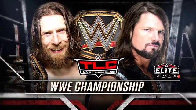 Титульный матч-реванш за чемпионство WWE Дэниала Брайана против ЭйДжей Стайлза официально назначен на TLC 2018