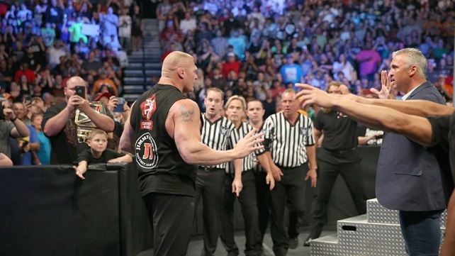 Шейн МакМэн может разделить ринг с Броком Леснаром на Survivor Series 2018?!