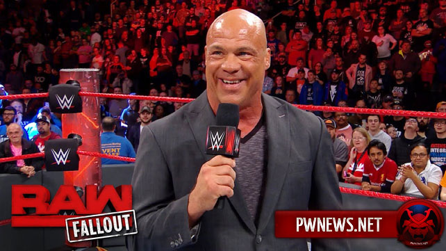 Курт Энгл зачитал промо после выхода Raw из эфира; Командный матч заявлен на 205 Live