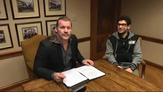 Крис Джерико официально подписал контракт с All Elite Wrestling