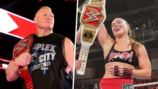 Брок Леснар и Ронда Раузи более не заявлены ни на одно шоу WWE