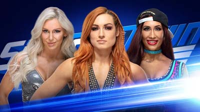 WWE SmackDown Live 08.01.2019 (русская версия от 545TV)