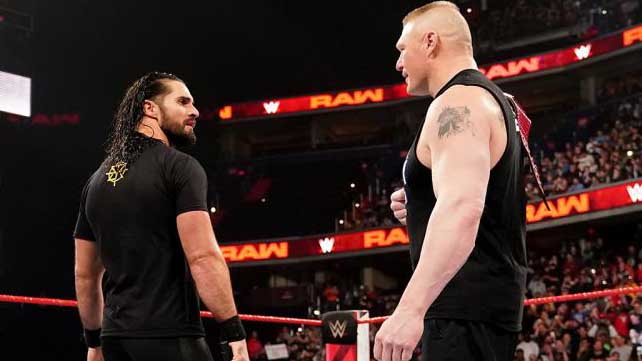 WWE изменили в последний момент оригинальные планы на концовку сегмента Брока Леснара и Сета Роллинса