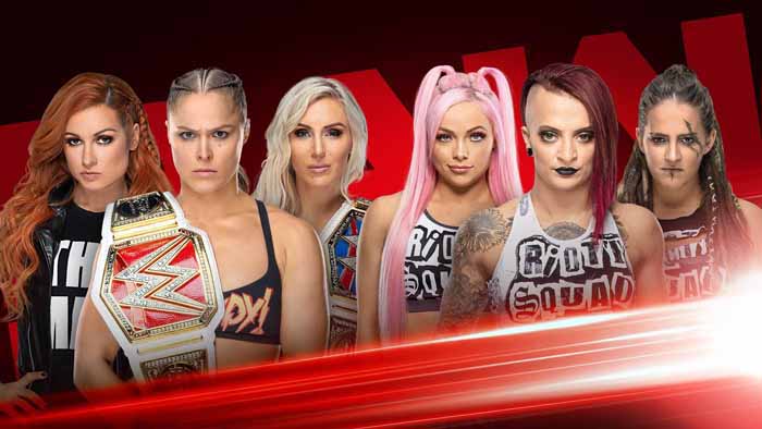 WWE Monday Night Raw 01.04.2019 (русская версия от 545TV)