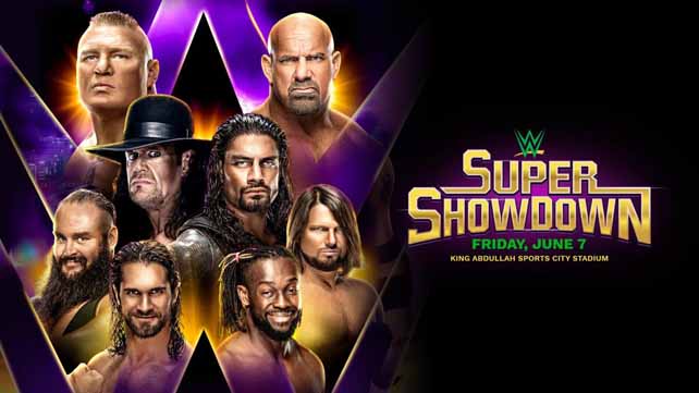 WWE Super Show Down возвращается в Саудовскую Аравию с матчем Голдберга против Гробовщика