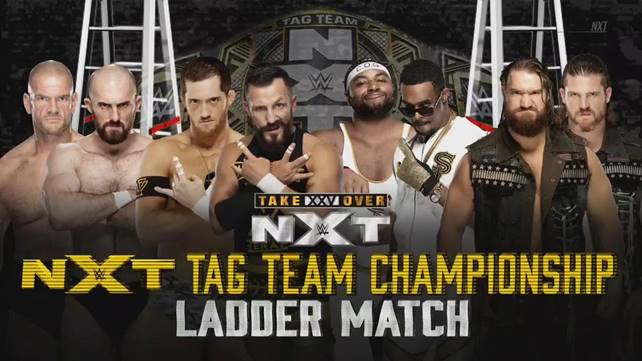 Определились новые командные чемпионы NXT во время эфира TakeOver: XXV (ВНИМАНИЕ, спойлеры)
