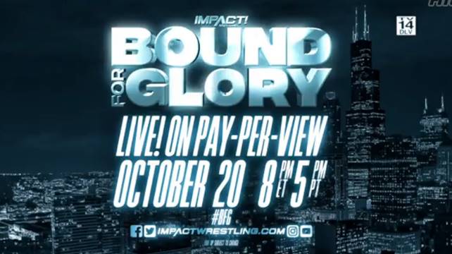 Первый титульный матч назначен на Impact Wrestling Bound for Glory