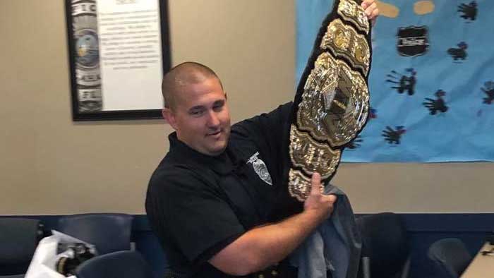 Департамент полиции Таллахасси нашли украденный чемпионский титул Криса Джерико