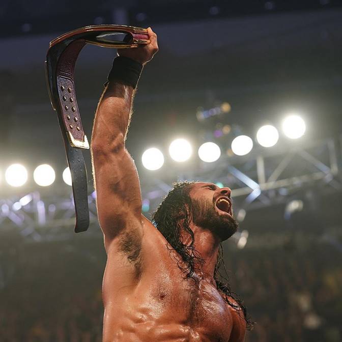 Самое залайканное видео. Seth Rollins King Slayer. Seth Rollins Universal Champion.