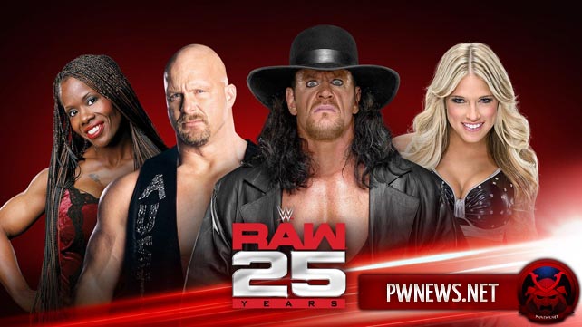 WWE Monday Night Raw 22.01.2018: RAW 25 (русская версия от 545TV)