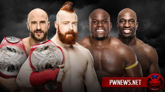 Поединок за командные титулы и командный матч на пре-шоу Elimination Chamber добавлены официально на PPV-шоу