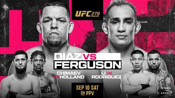 UFC 279 Нейт Диаз - Тони Фергюсон прямой эфир